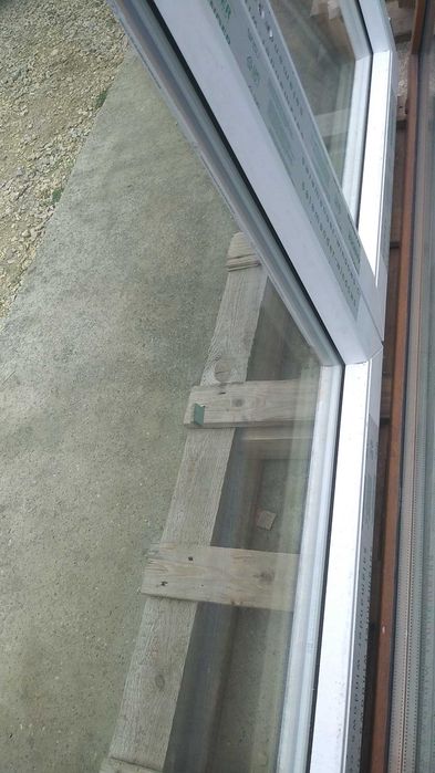 Okno pcv 149/138 sosna ruchomy słupek
