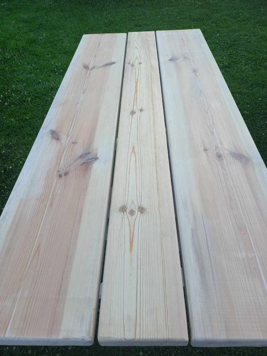 Meble Stół ogrodowy  drewniany szerokość 85cm