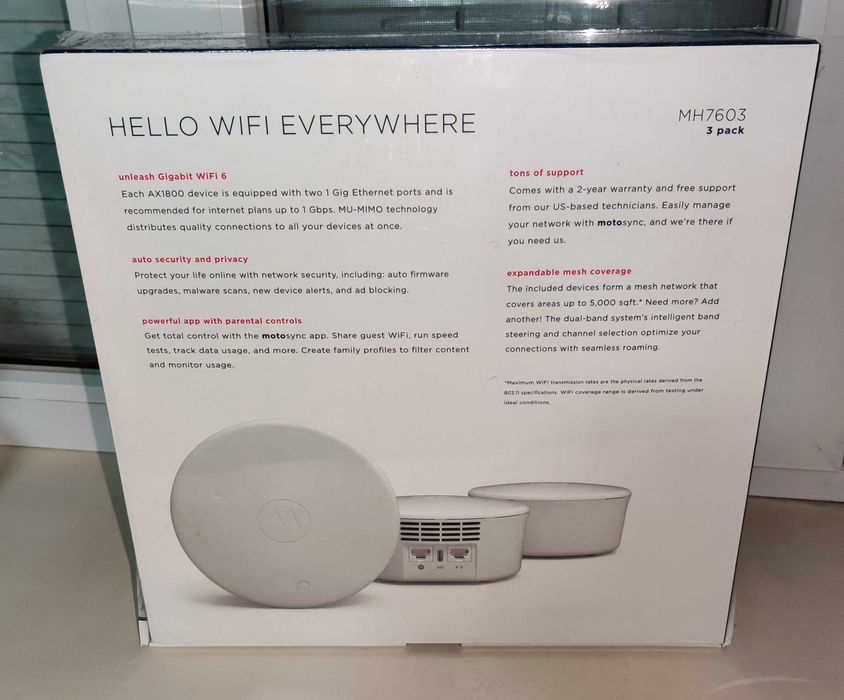Wifi motorola mh7603 mesh