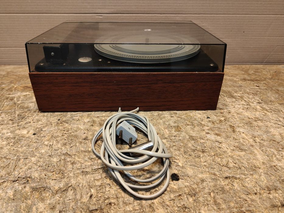 Gramofon His Masters voice 643 FF, Made in Denmark, retro, vintage