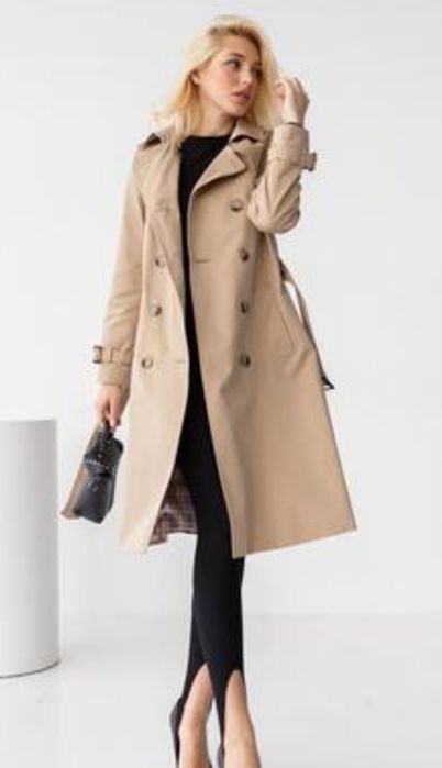 Бежевый тренч Montego Новый!