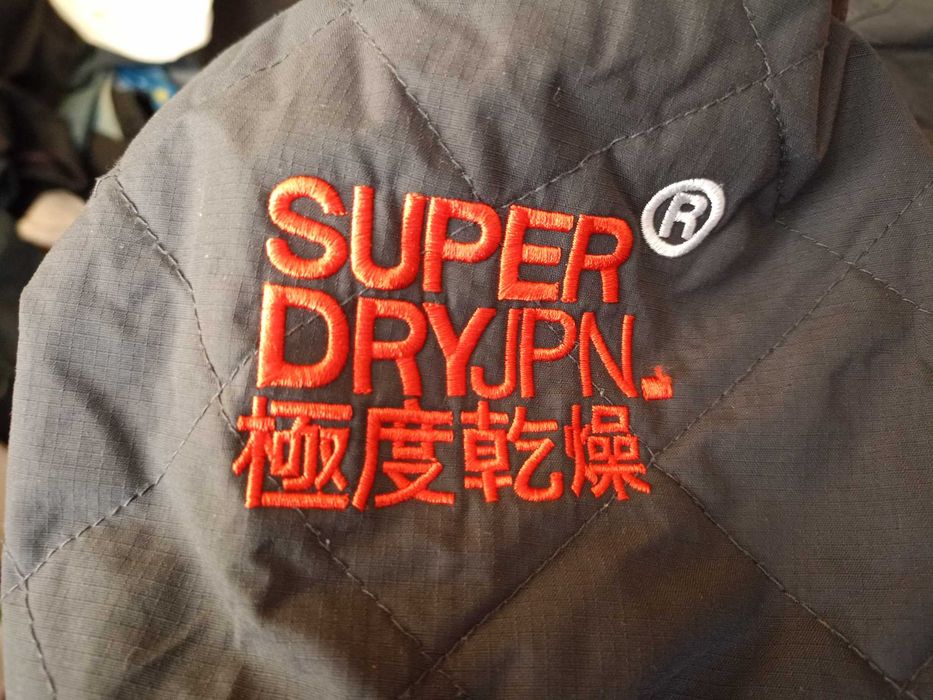 SUPERDRY Oryginal Windcheater z kapturem roz L Stan BDB Okazja