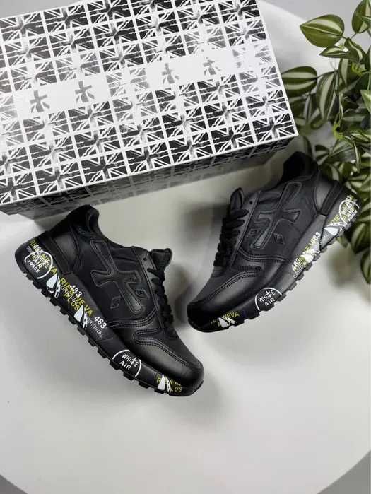 Кросівки Premiata чорні | 40–45 | з коробкою