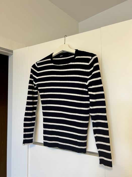 Sweter/Bluzka z długim rękawem w paski Only