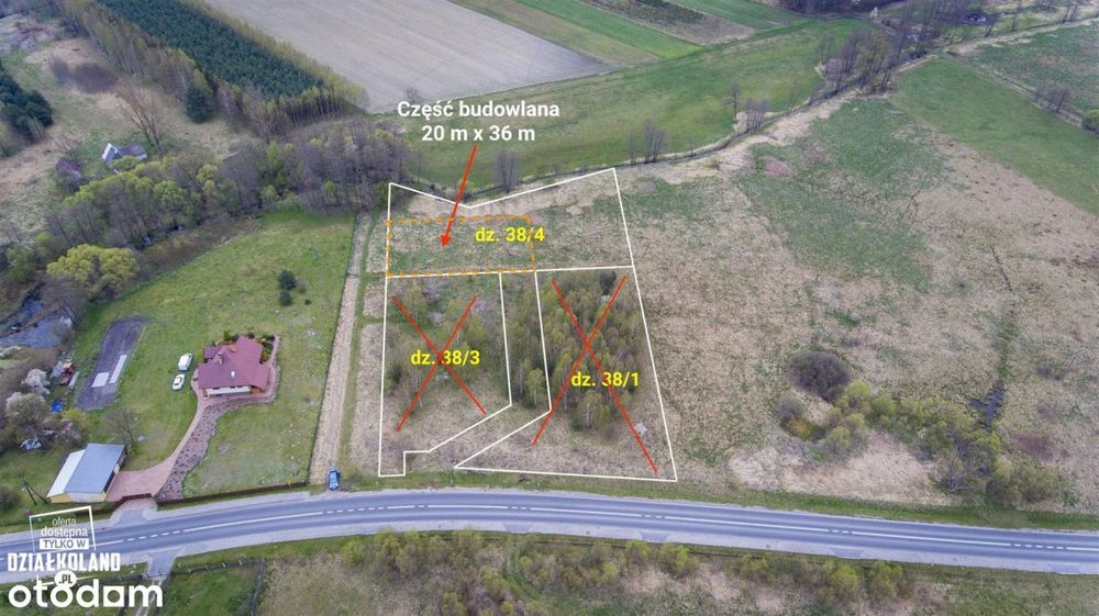 Działka budowlana 2904 m²,Silniczka, Żytno - Widok 3
