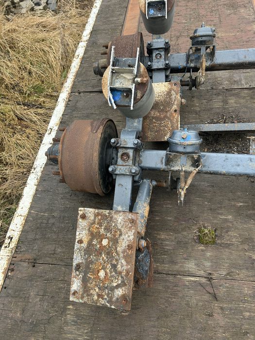 Oś osie BPW bęben cementonaczepa