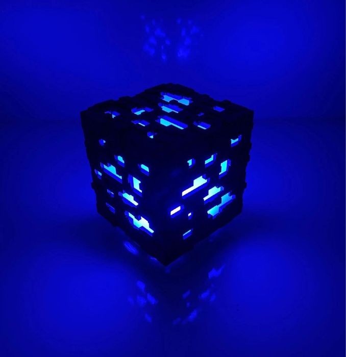 ‼️ Minecraft лампа куб LEDнічник Майнкрафт Подарунок фанату Kinder Joy