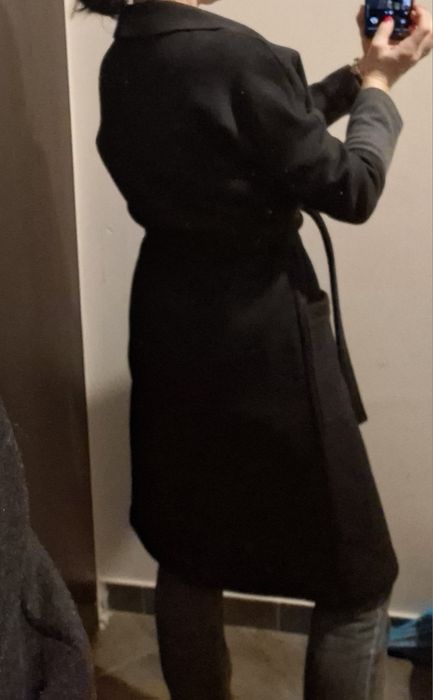 Top Secret r.S płaszcz wełniany