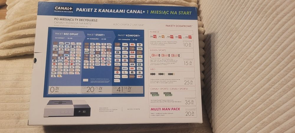 Dekoder na kartę canal+