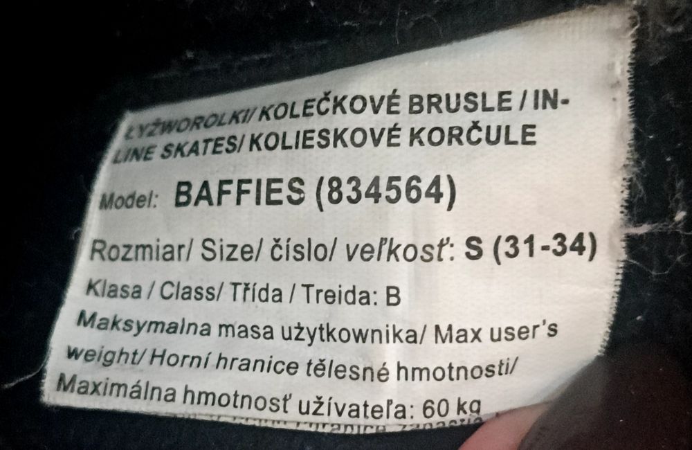Rolki dziecięce regulowane