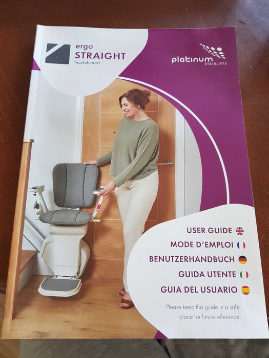 Winda schodowa z krzesłem szyna 5 m