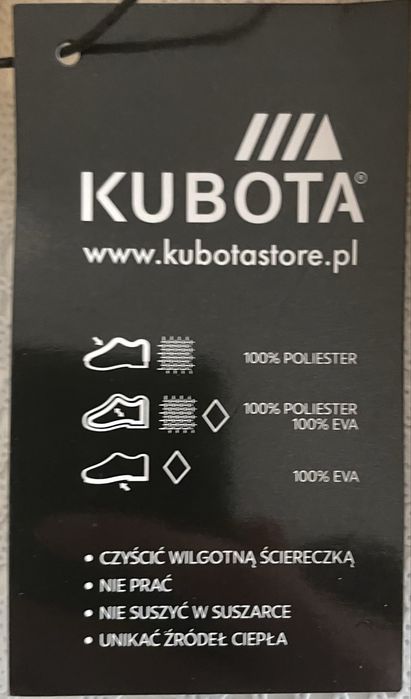 Klapki Kubota 42 Nowe