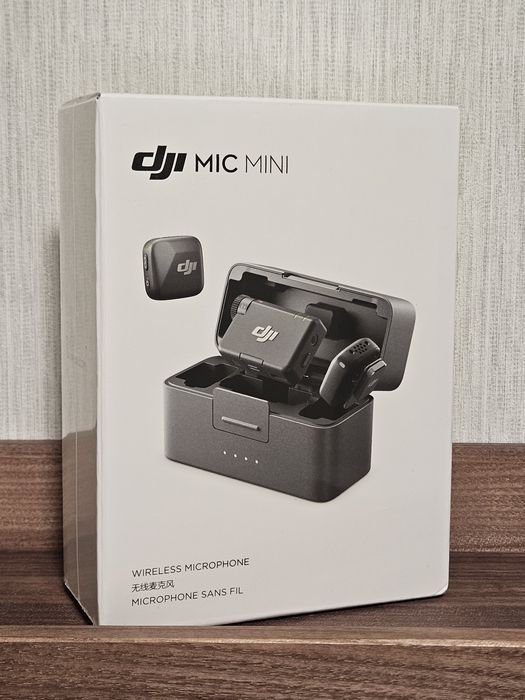 Запаковані‼️ Dji Mic Mini 2tx+1rx+case мікрофон радіосистема пєтлічка