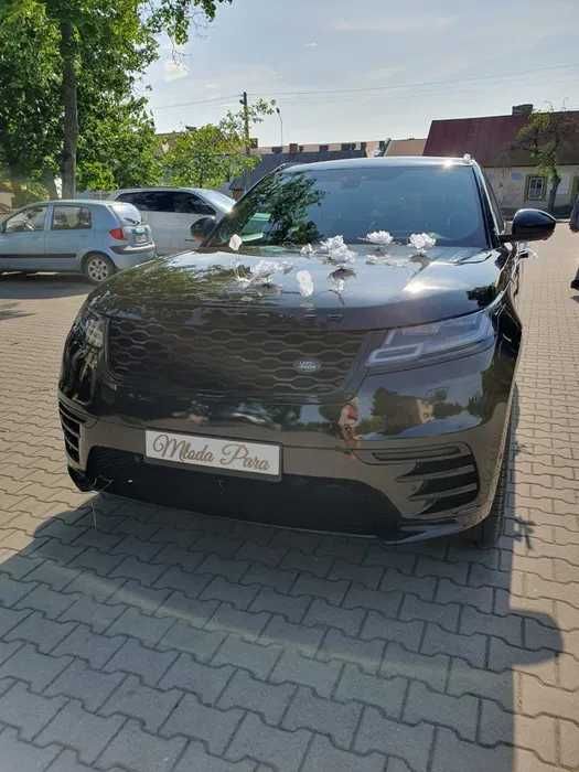 Auto do ślubu wynajem Range Rover Velar , suv, czarny