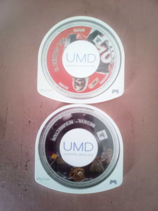 Срочно продам 7 UMD дисков на PSP