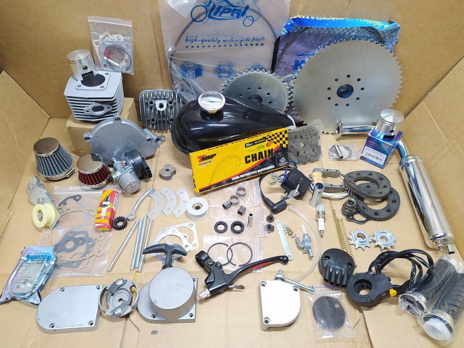 Запчасти на веломотор ф50 ф80 ЗЧ Дырчик: 100 грн. - Інші мотозапчастини ...