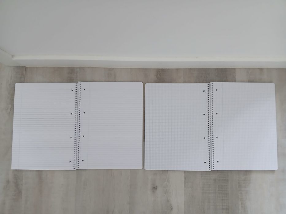 Caderno Espiral A4 Pautado/Quadriculado -  NOTE!