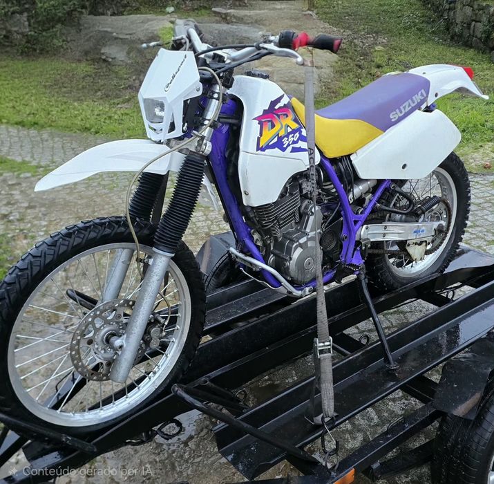 Suzuki DR 350 SE c/ motor de arranque