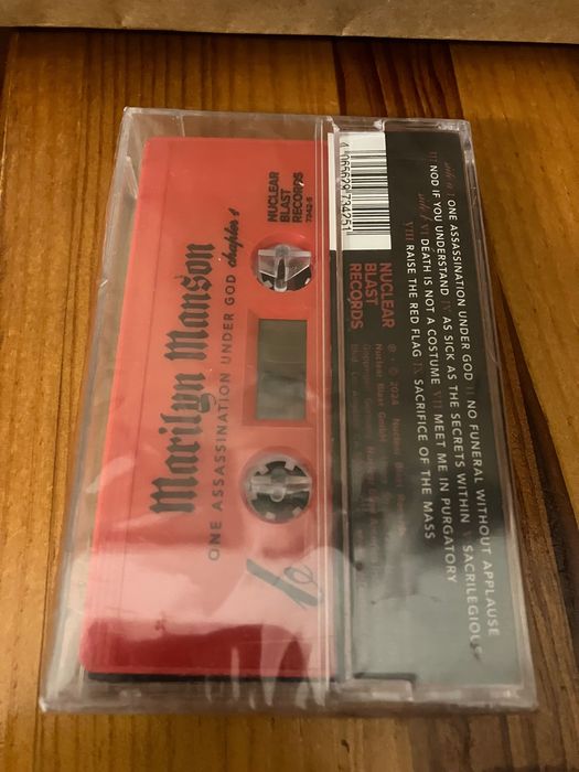 Marilyn Manson – One Assassination Under God Cassete k7