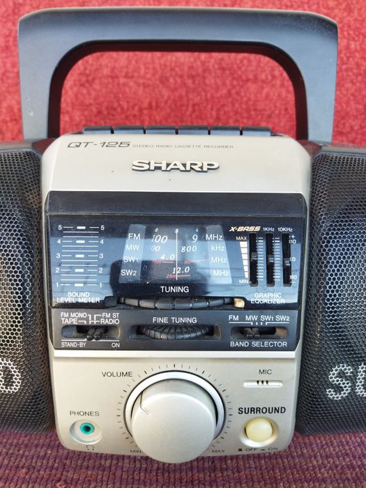 Магнитофон Sharp QT-125