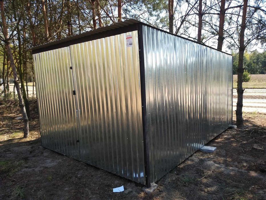 Garaż blaszany/3x5/schowek Szybka realizacja