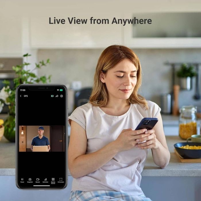 Бездротова камера глазок EZVIZ CP2 з монітором 4.3дюйма Wi fi