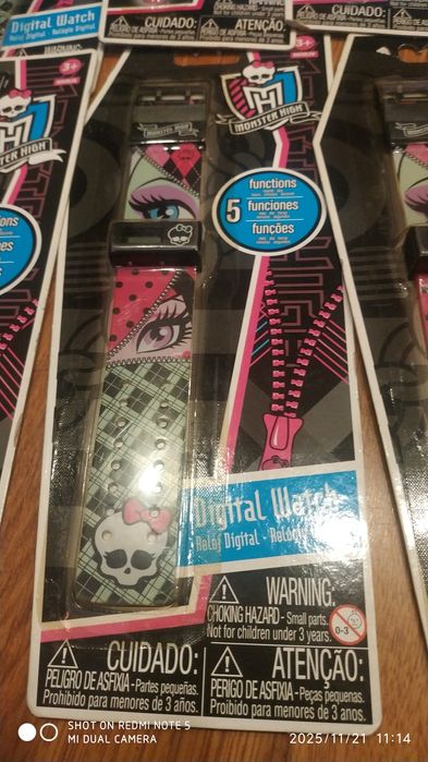 Zegarki  dziecięce monster high digital watch