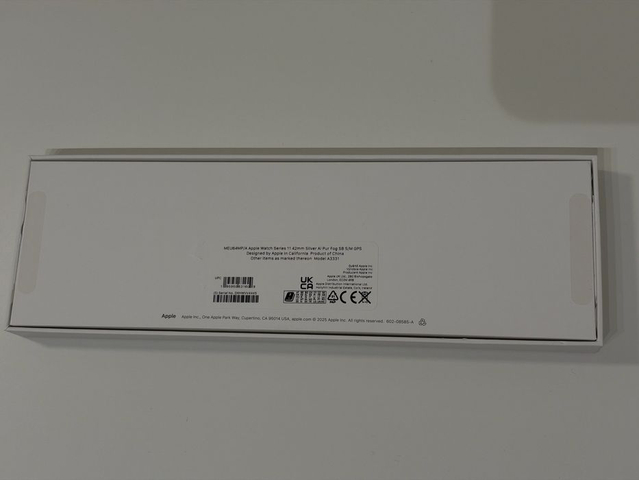 Apple Watch Series 11 42mm GPS Srebrny – Pudełko