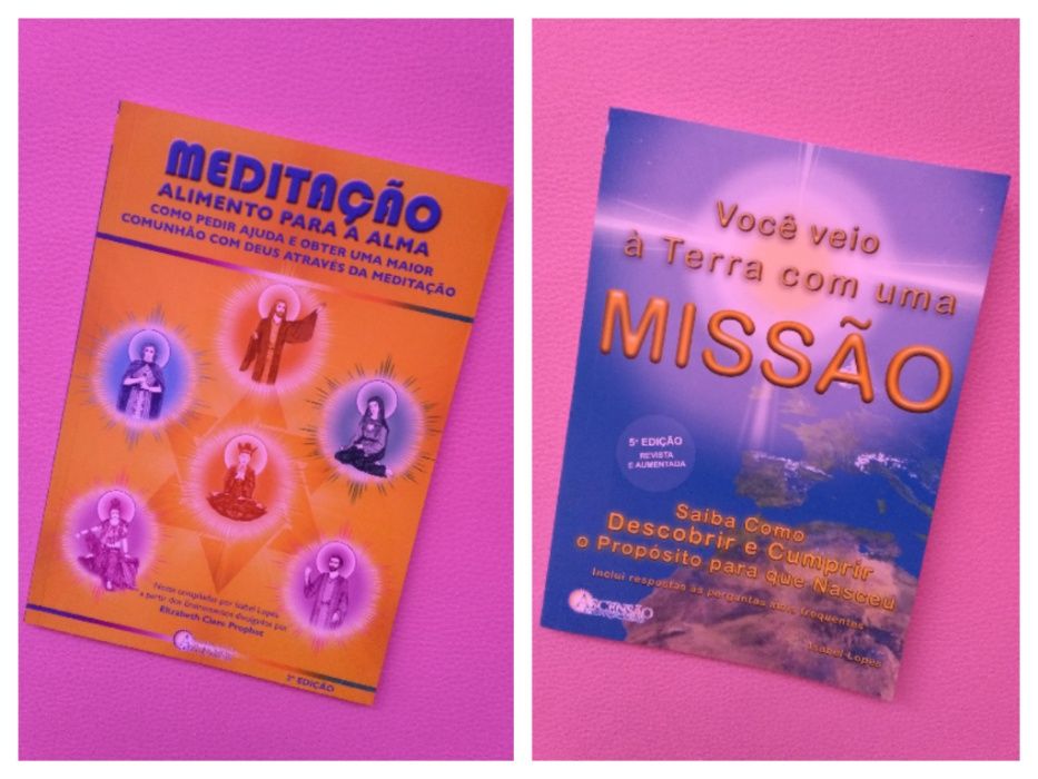 Livros Elizabeth Clare Prophet (novos)