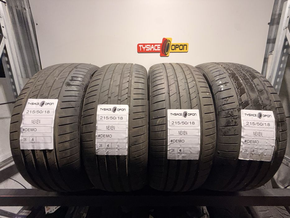 Opony Demo 215/50/18 Nexen Nfera sport Dot2026 MONTAŻ/WYSYŁKA