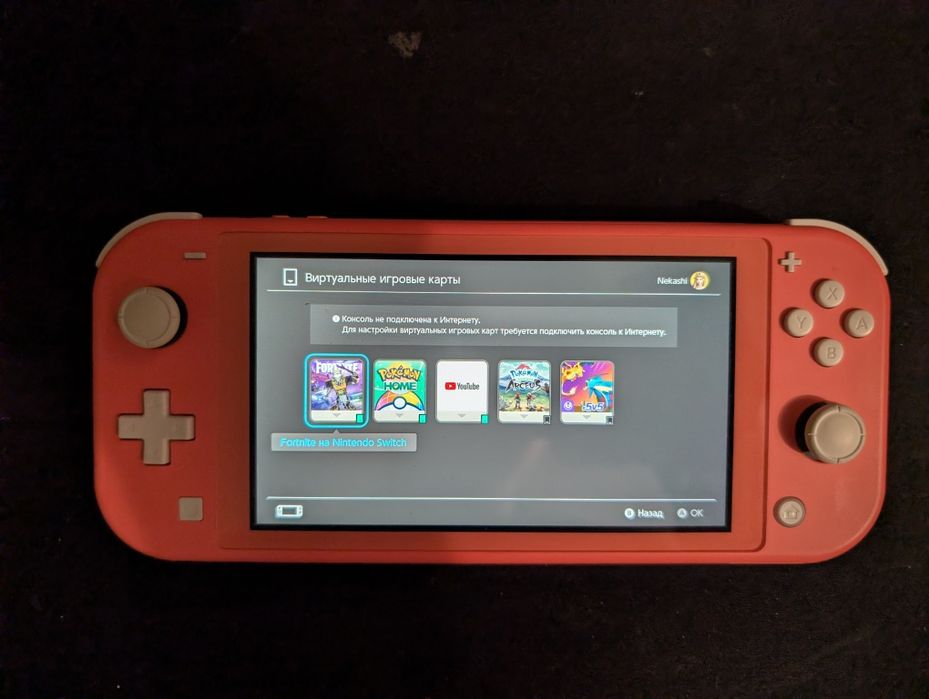 Nintendo switch lite