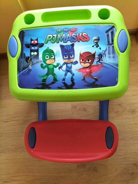 Smoby Duży stolik dla dzieci biurko ławeczka Pidżamersi