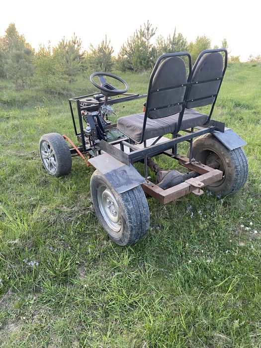 Саморобний тракторець