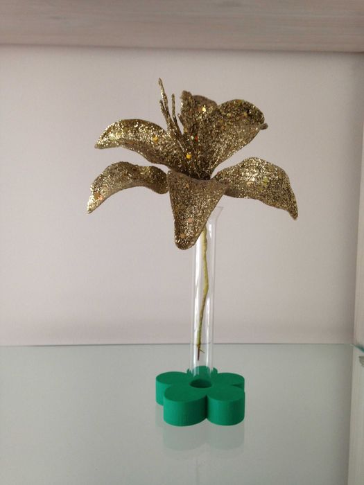 Suporte em vidro decorativo