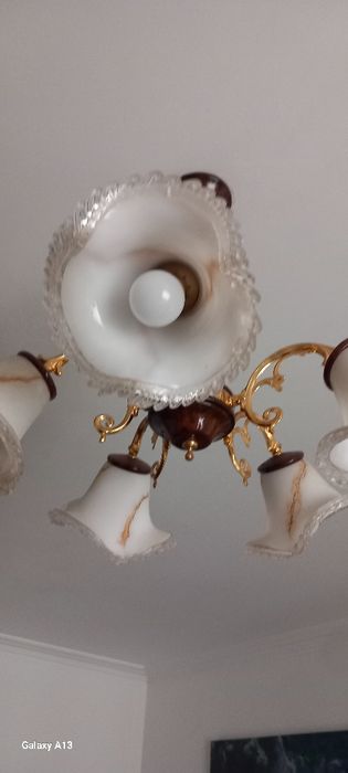 Candeeiros wc e sala