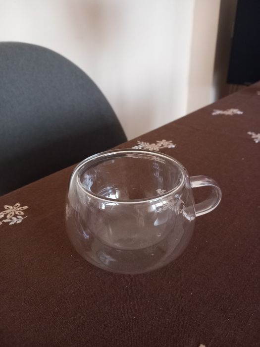 Filiżanki szklane do espresso