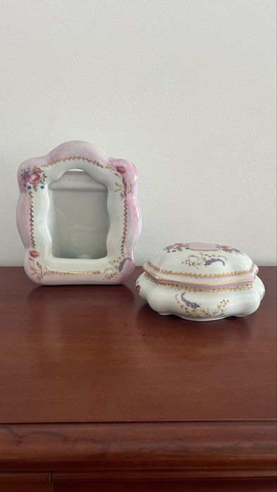 Conjunto Guarda Joias, Moldura e Candeeiros