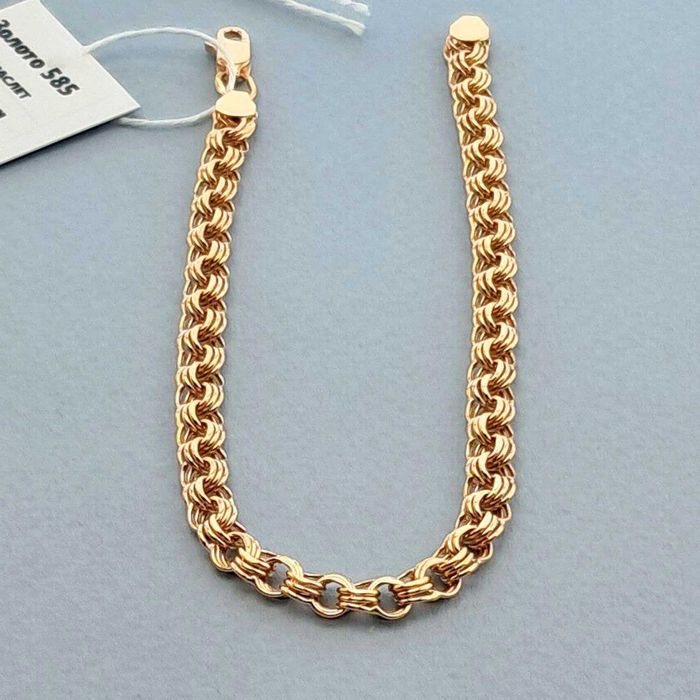 ‼Золотий браслет 4,23 гр  20 см Золотой браслет