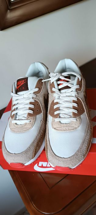 (roz. 44) Nike Air Max 90 SE Pale Ivory Snakeskin Swoosh DX9502,-100