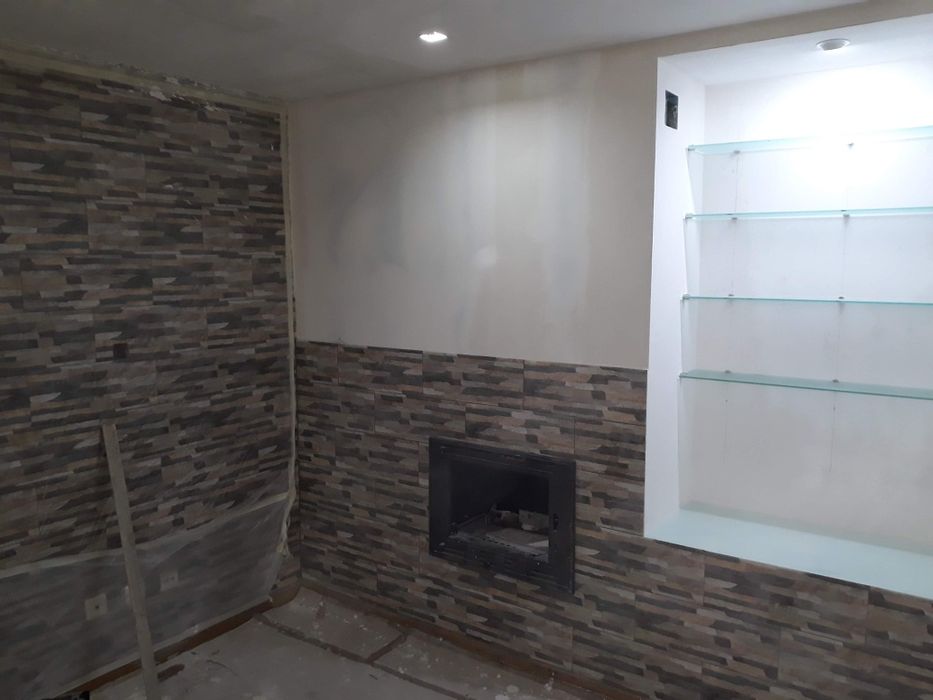 Aplicação de PLADUR e PVC