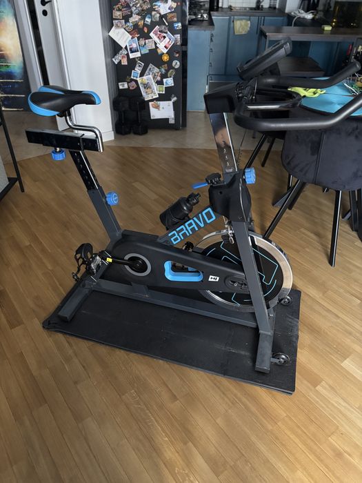 Rower spiningowy Indoor Cycling HS-045IC Bravo niebieski