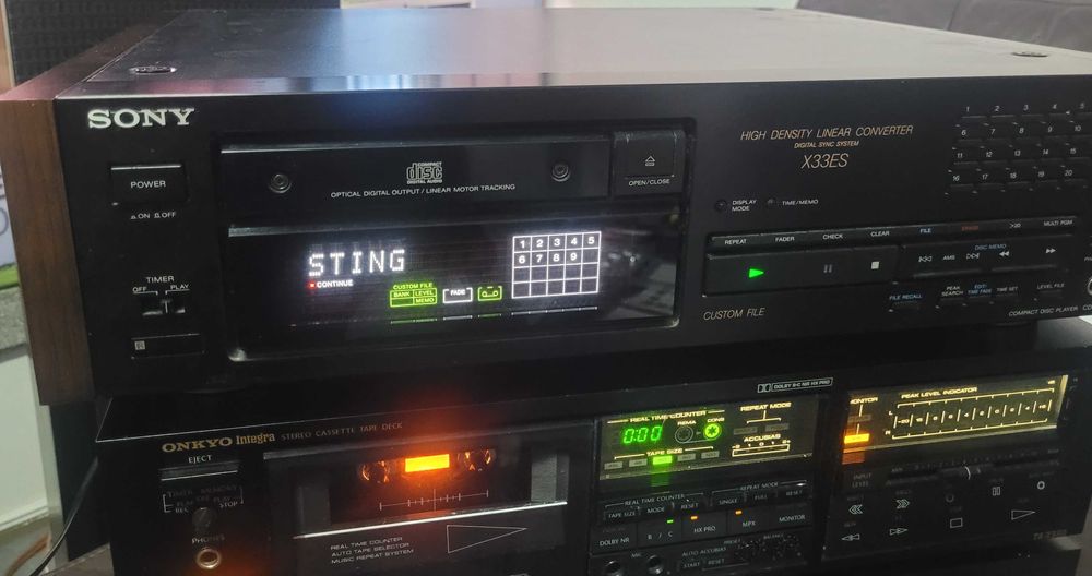 rezerwacja SONY CDP X33ES odtwarzacz cd