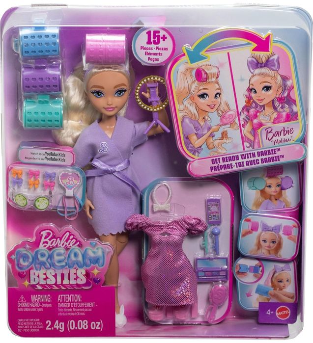 Лялька Barbie Dream besties Малібу Мій ранок краси 
Код товару