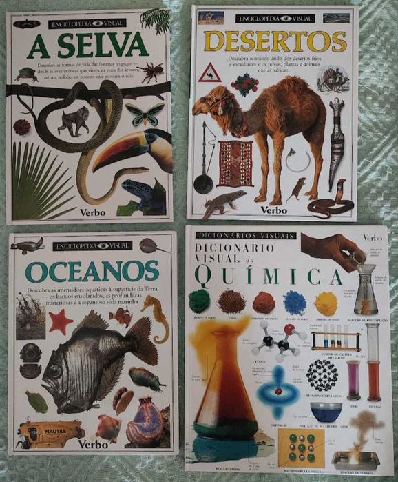 Enciclopédias Visuais - Verbo e Fleurus Livros e Livros