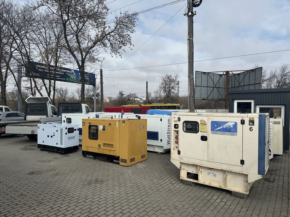 Оренда генератора , оренда 20-500 кВт 30кВт , 50 кВт , 100 кВт