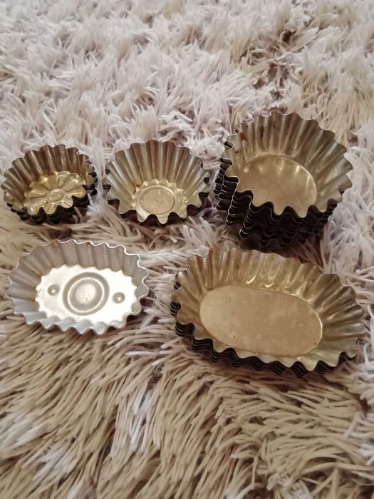 Формы для выпечки кексов советские алюминиевые. Ретро. Винтаж. СССР.