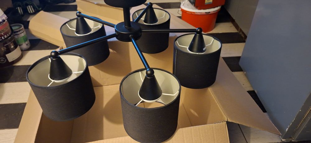 Lampa sufitowa 5x60W