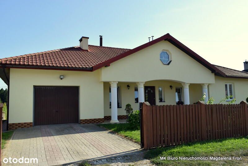 Elegancki parterowy dom w Starej Wsi na Podkarpaciu