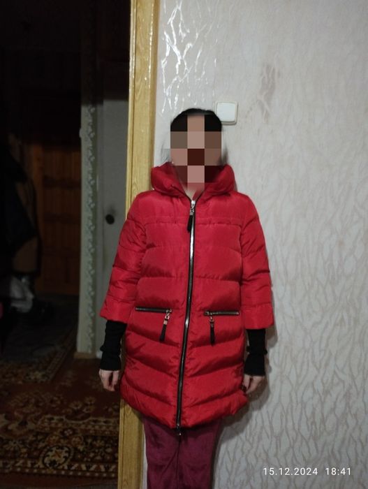 Куртка пуховик жіноча