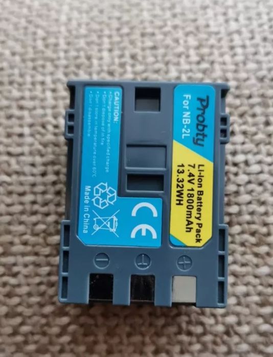 Bateria máquina Canon 400D 350D G9 G7 S80 S70 S30